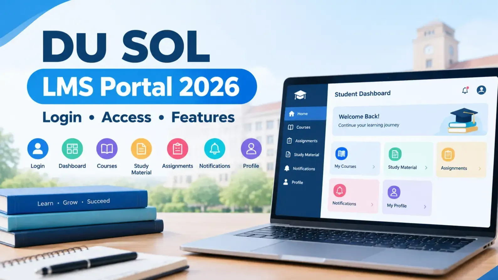 DU SOL LMS Portal Guide: Login, Access & Features (2026)